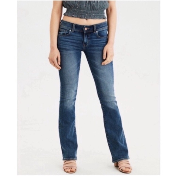 American Eagle Outfitters Denim - American Eagle Kick Bootcut Jeans Dark Wash Denim